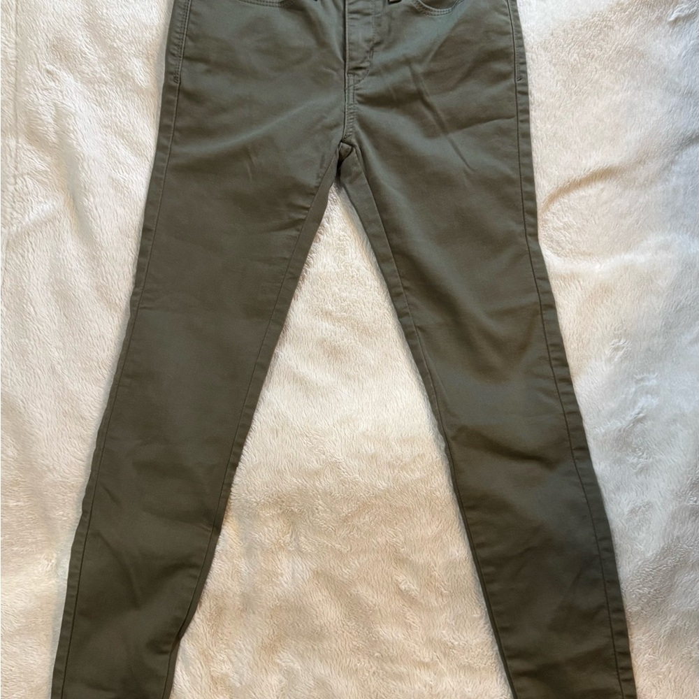 Denizen from Levi's Olive Green Jeggings